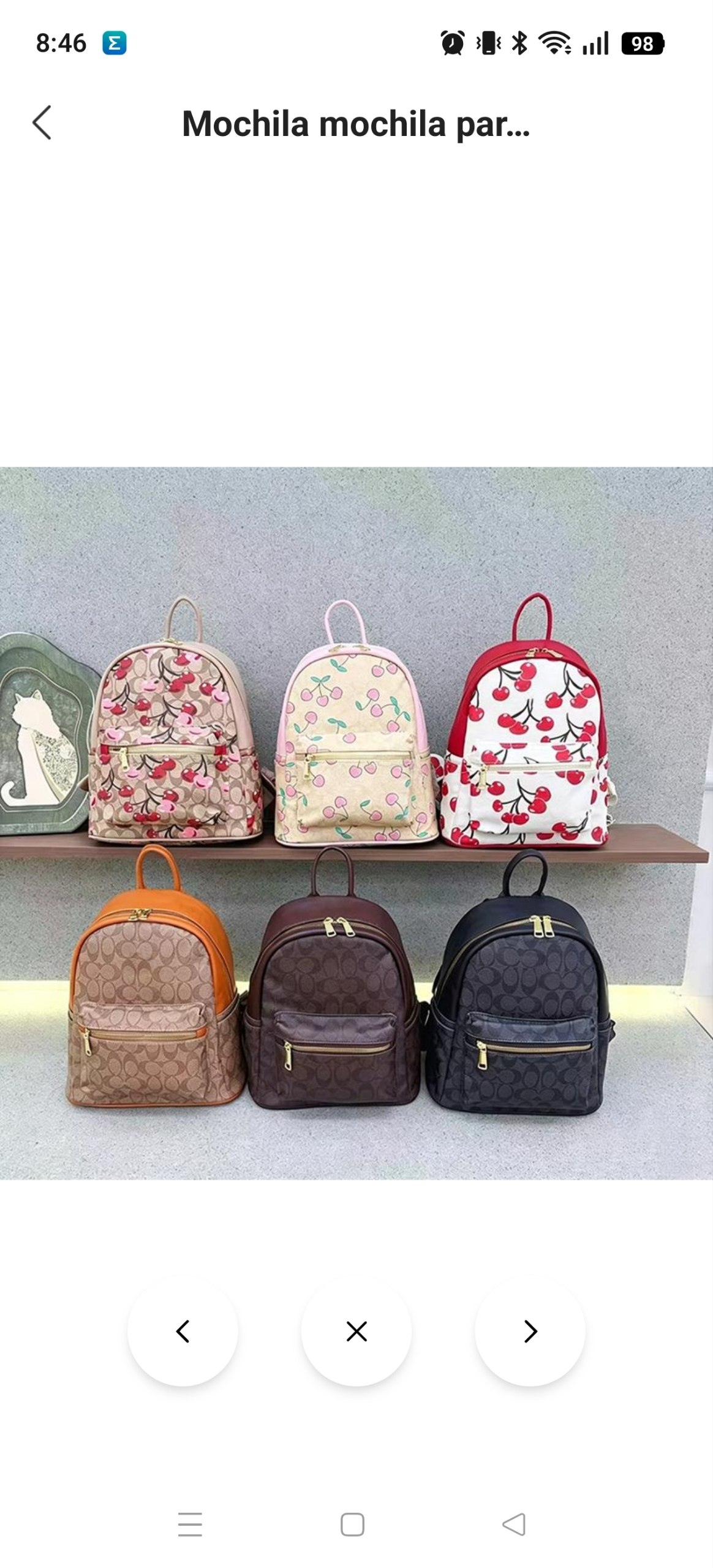 Mochila Coach 23.90‼ ✨