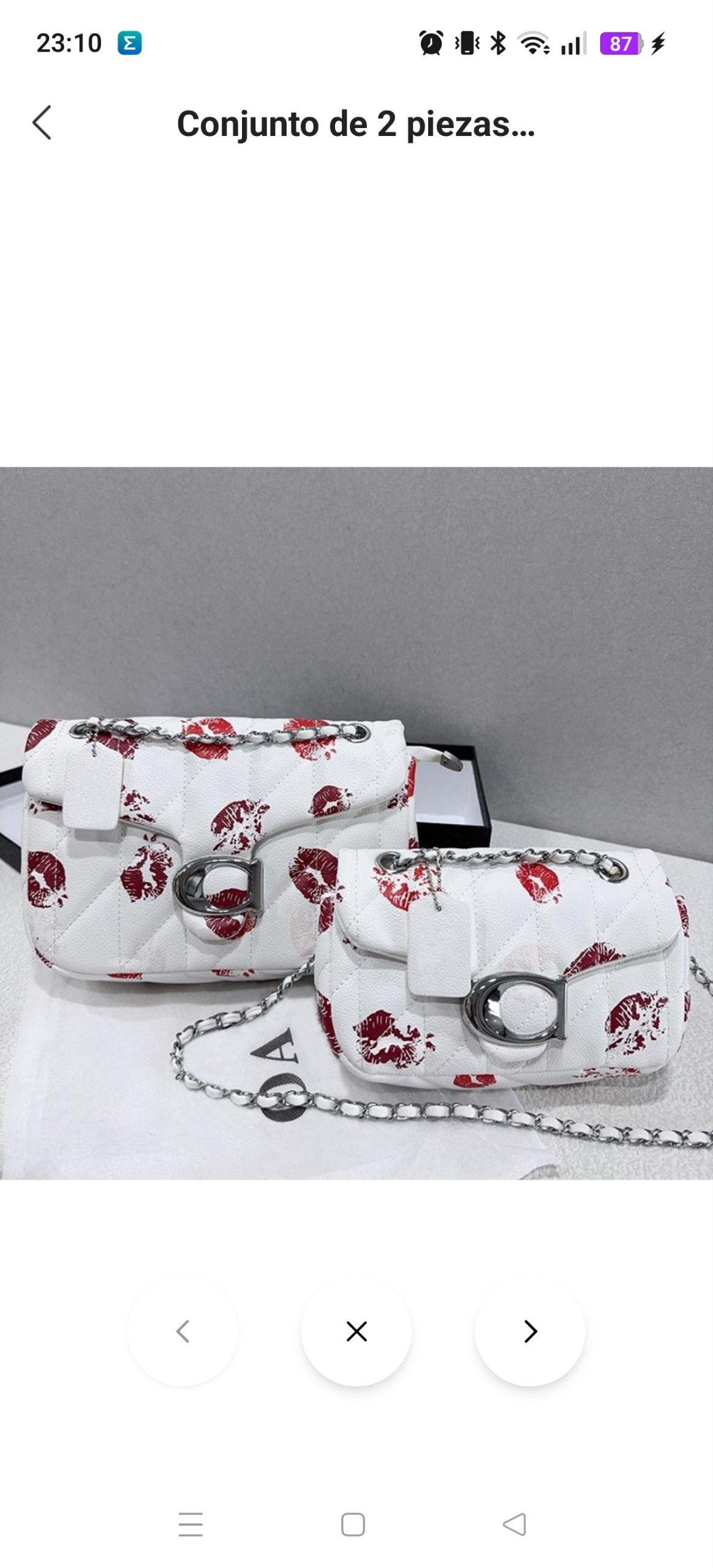 Conjunto 2 bolsos Coach ✨