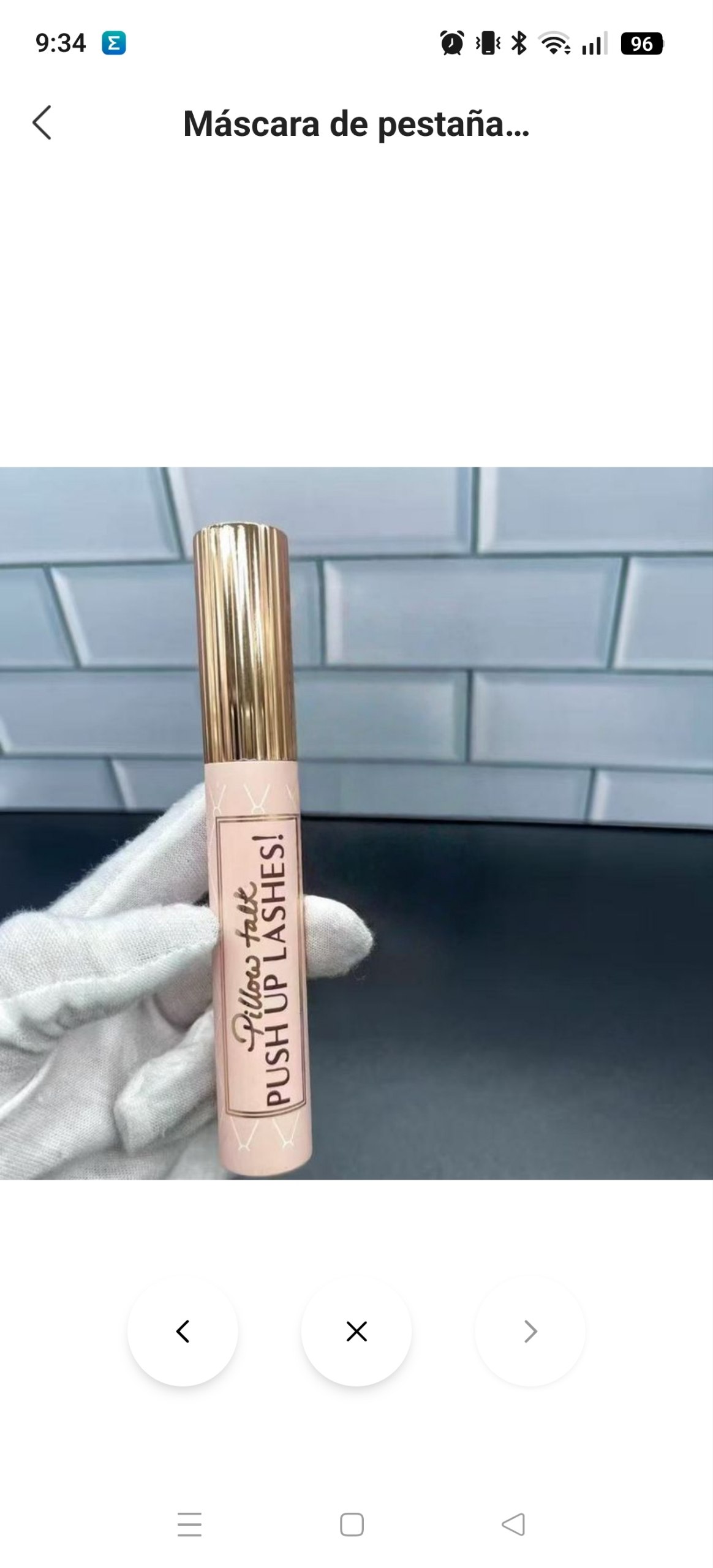 Máscara pestañas Charlotte Tilbury ( la tengo y es maravillosa 😍) ✨