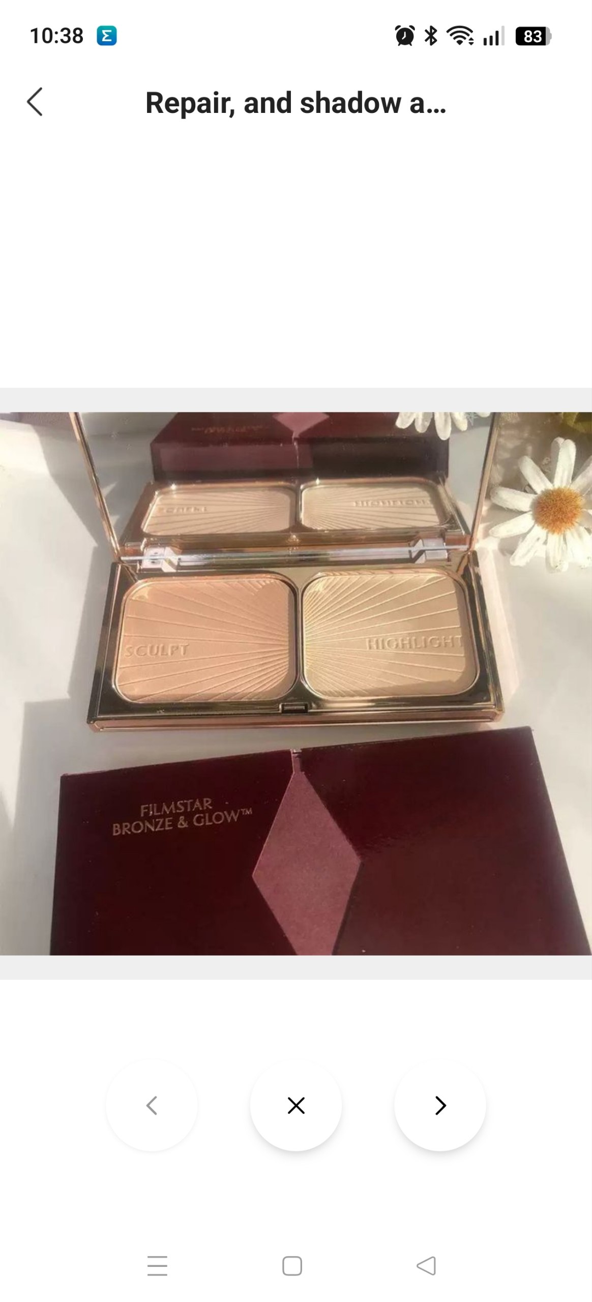 Paleta de contorno Charlotte Tilbury ✨