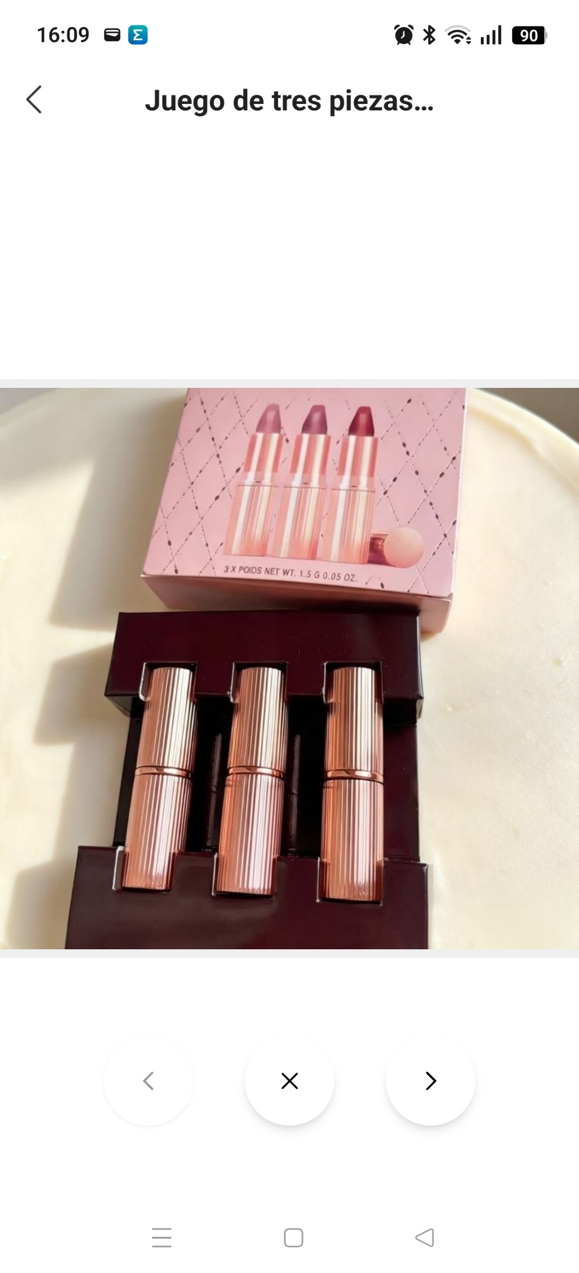 Estuche 3 barras de labios Charlotte Tilbury ✨