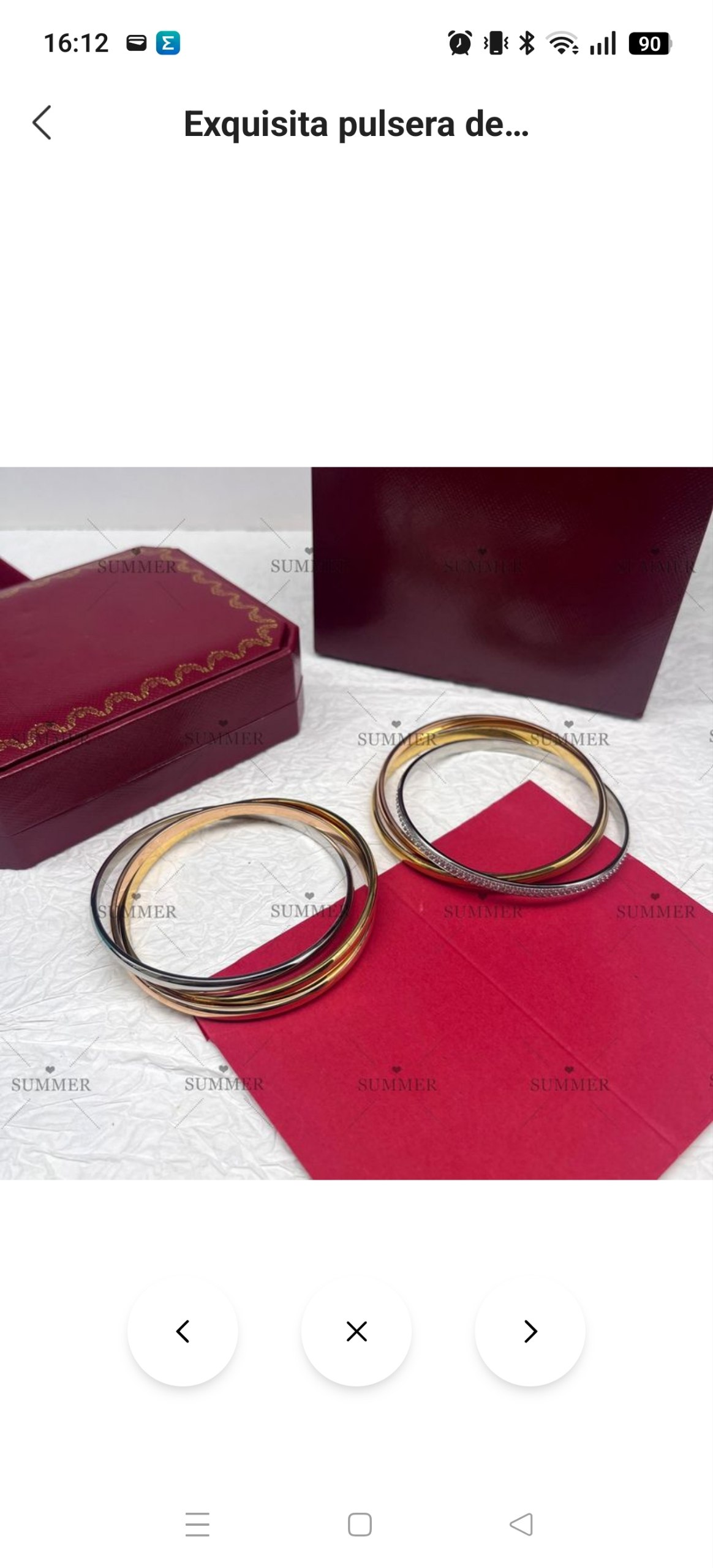 Pulsera Cartier 15.80€‼ ✨