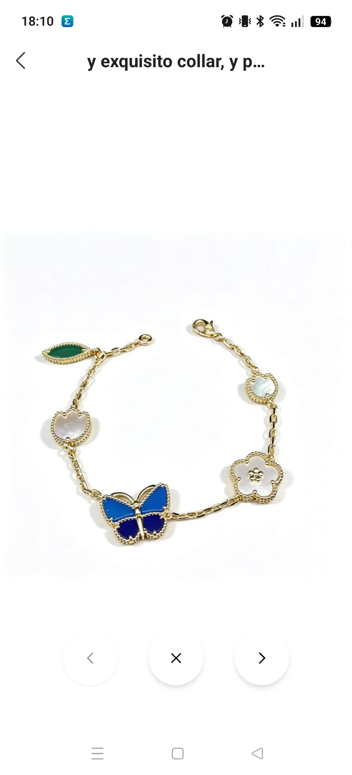 Pulsera o collar Van Cleef ✨