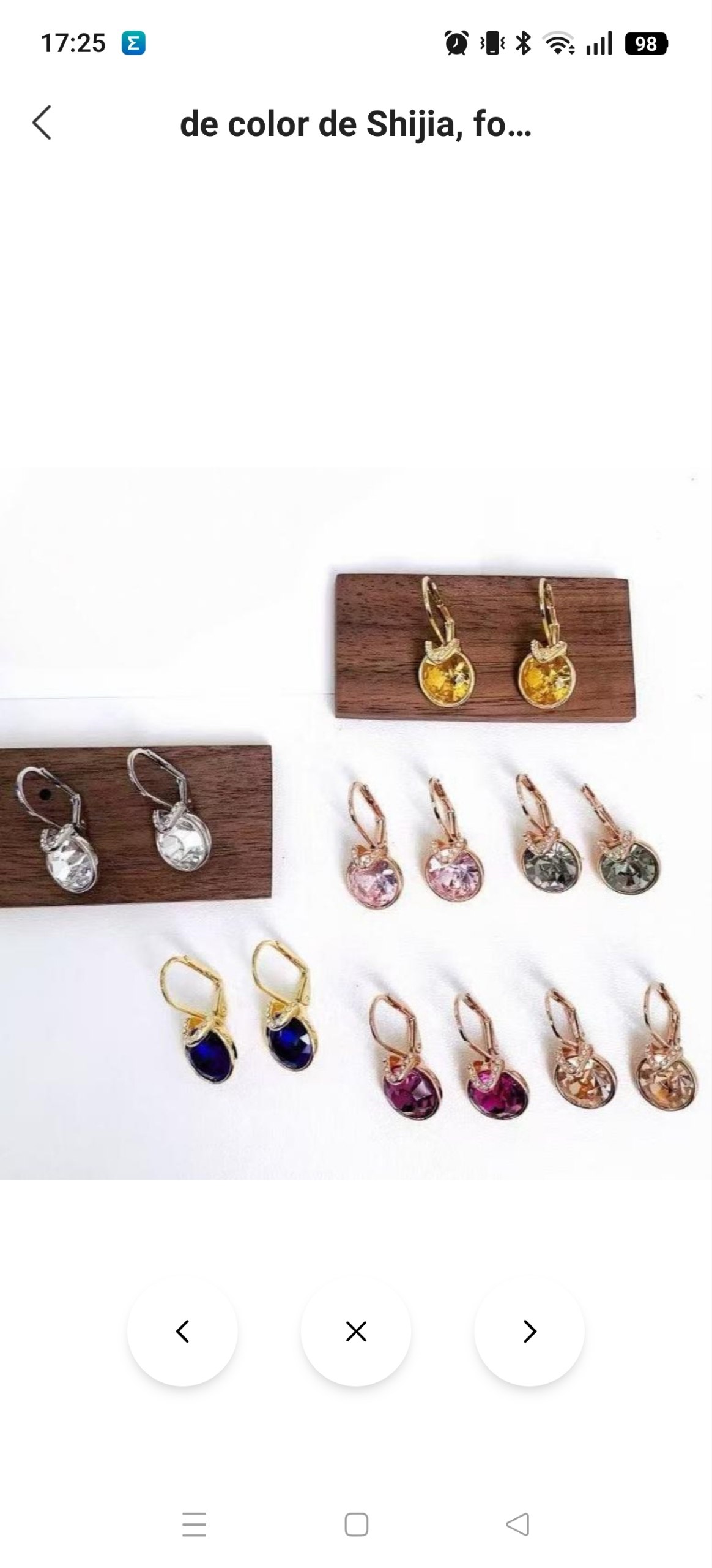 Pendientes Swarovski ✨