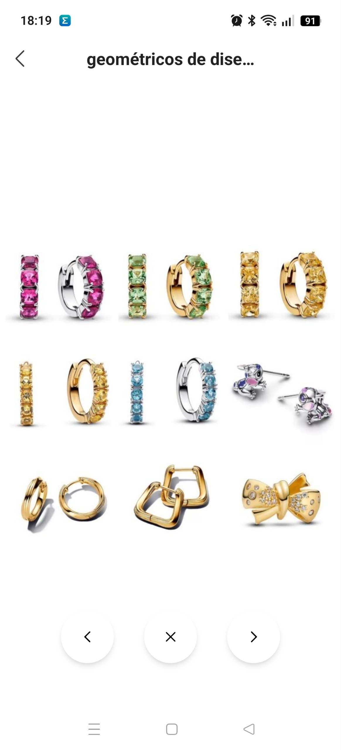 Pendientes Pandora ✨