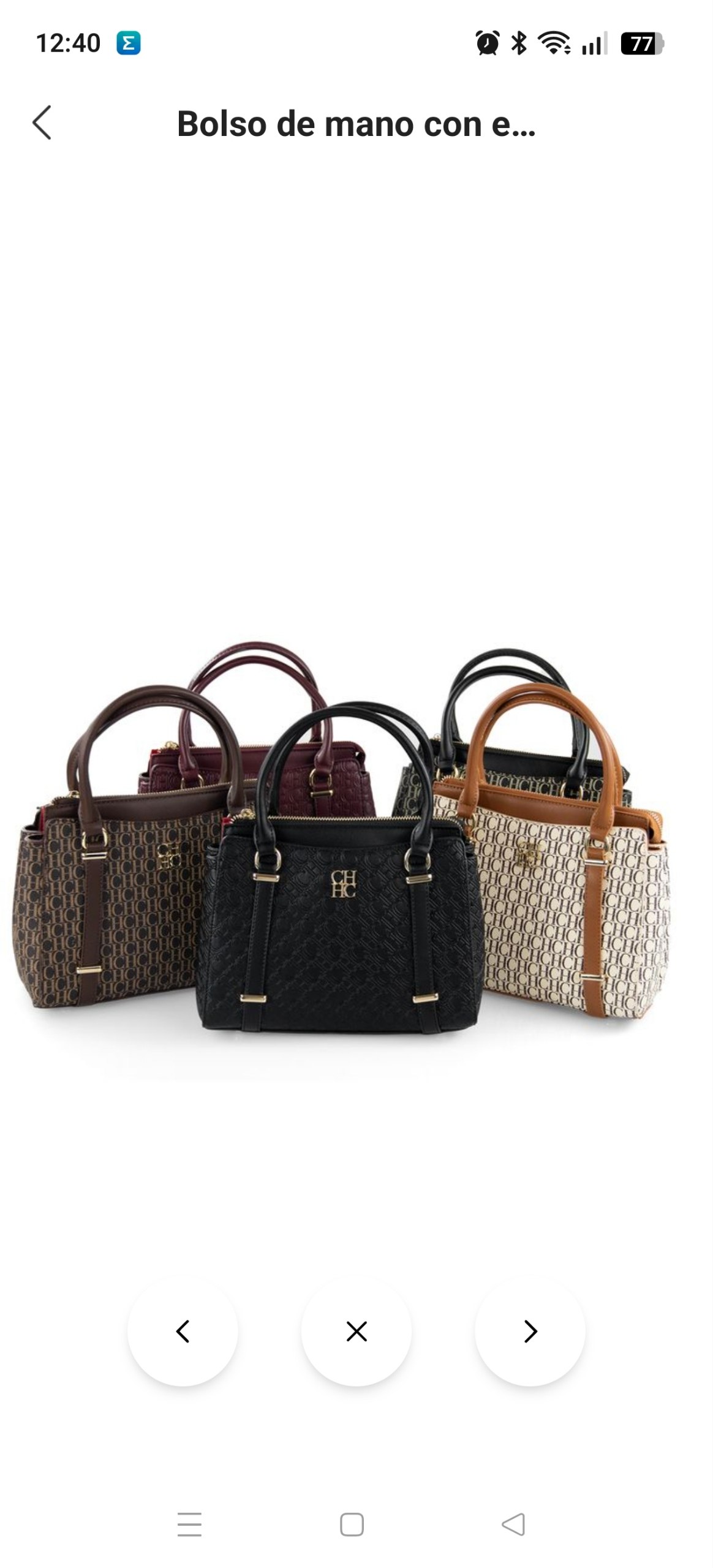 Bolso Carolina Herrera 38.99€‼ ✨