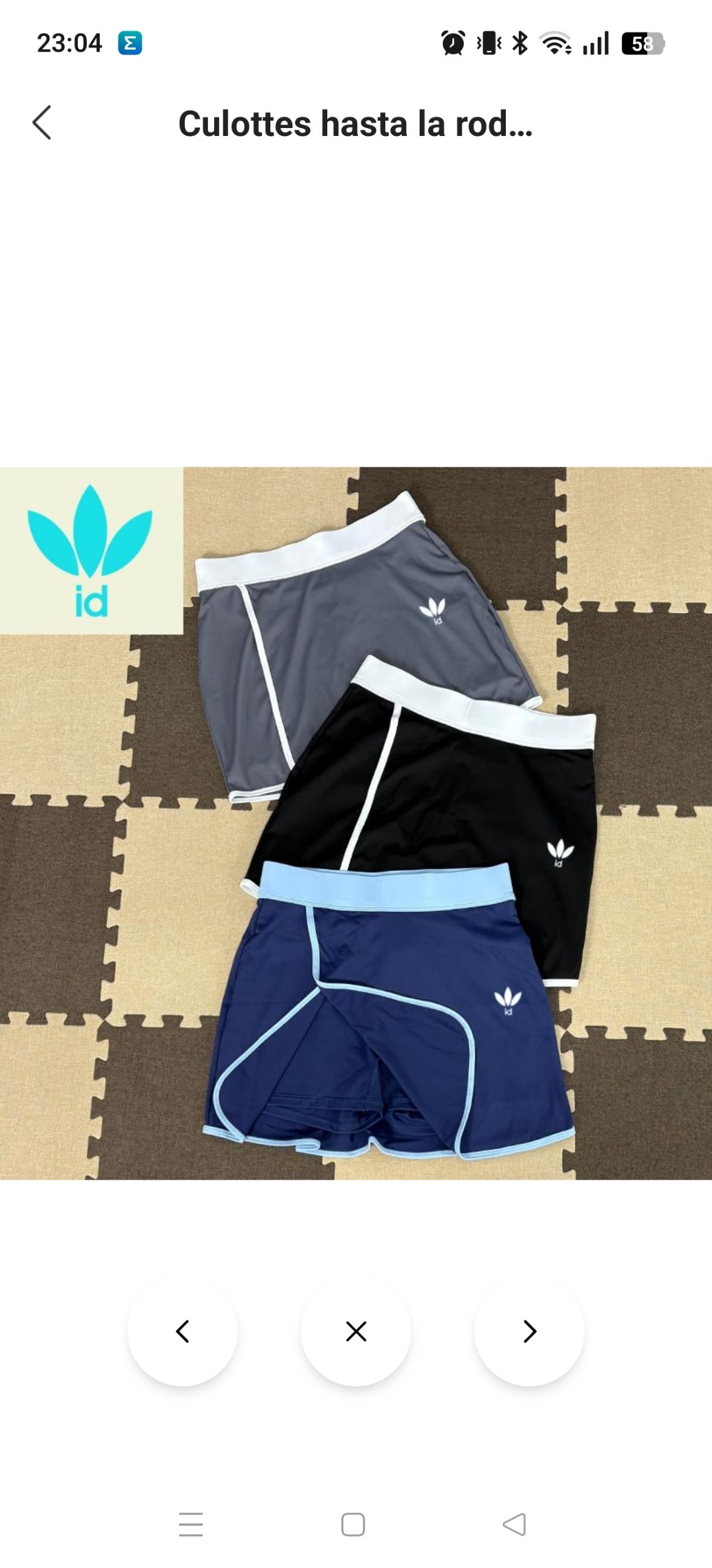Falda/pantalón Adidas ✨