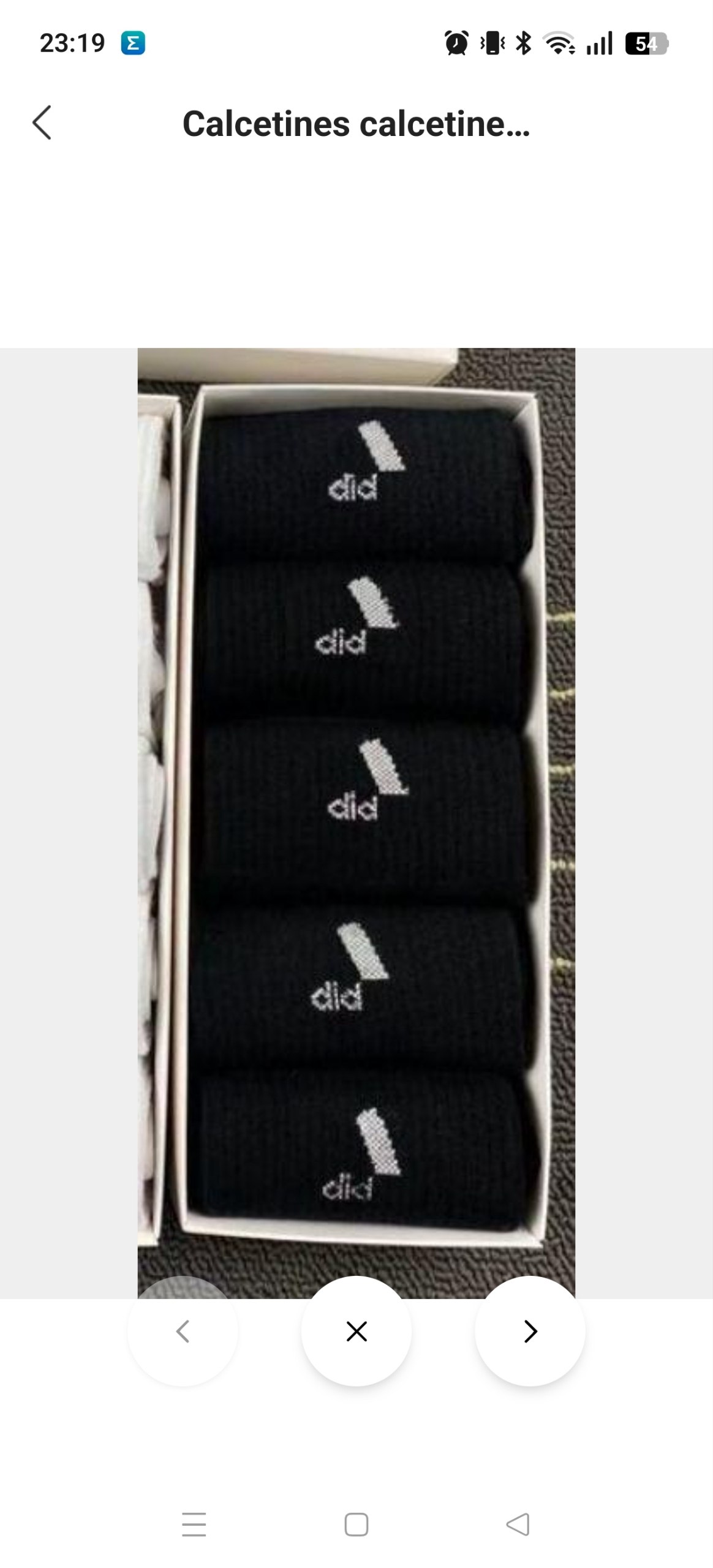 Pack 5 pares de calcetines Adidas ✨