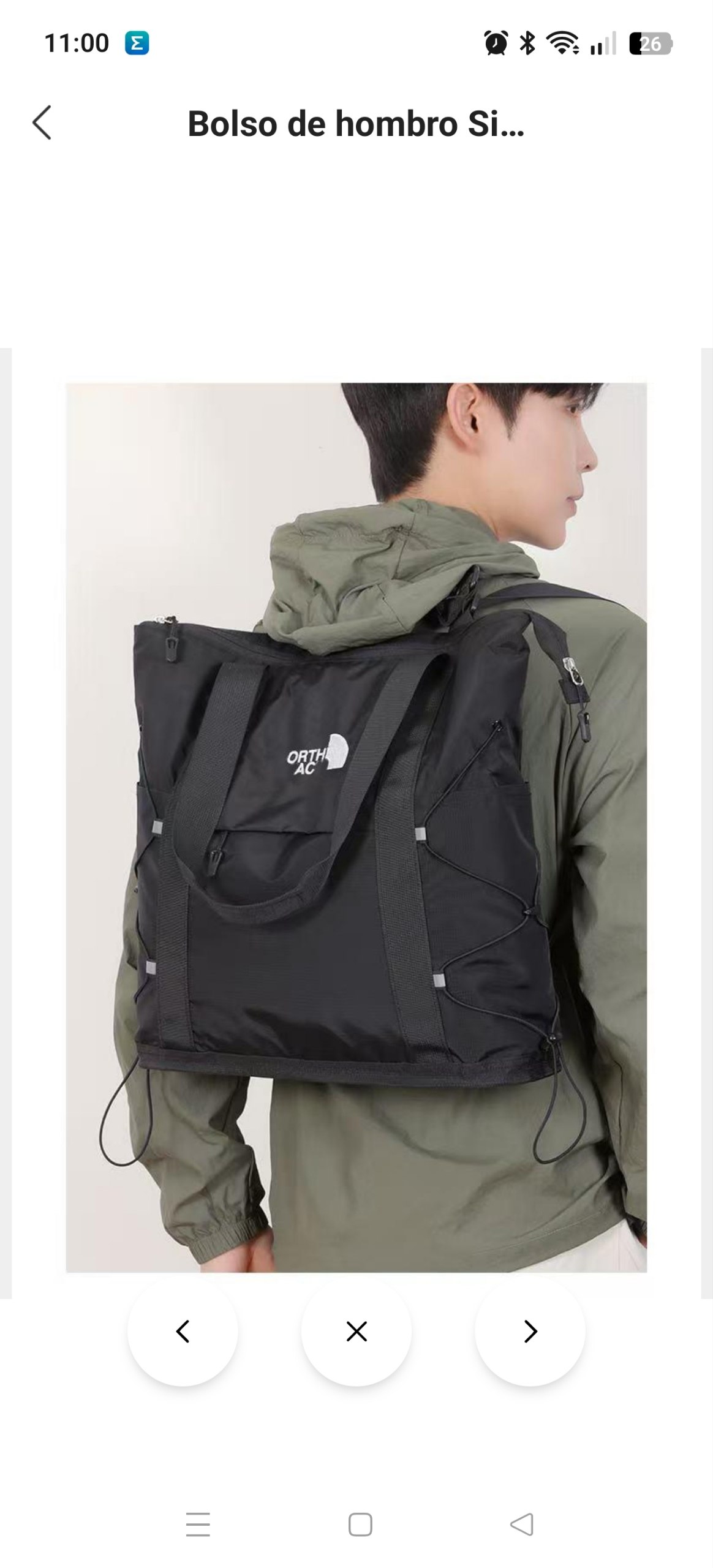 Bolso/mochila The North Face ✨