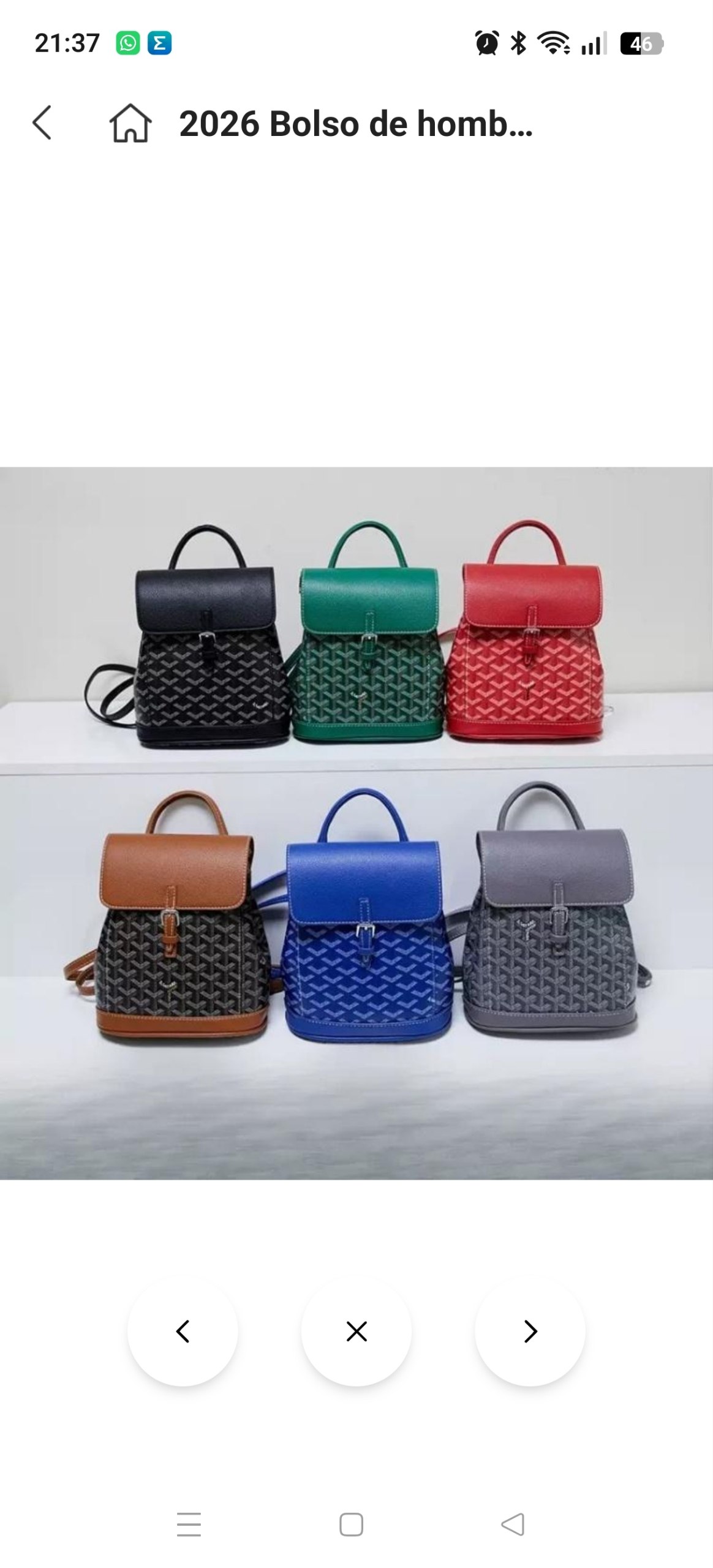 Mochila Goyard 31.58€‼ ✨