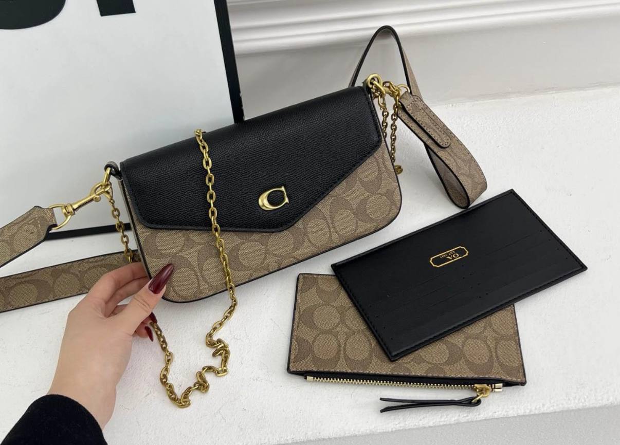 Bolso Cxach con accesorios ✨