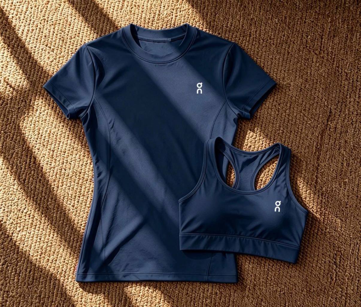 Pack top y camiseta On Clxud, varios colores ✨