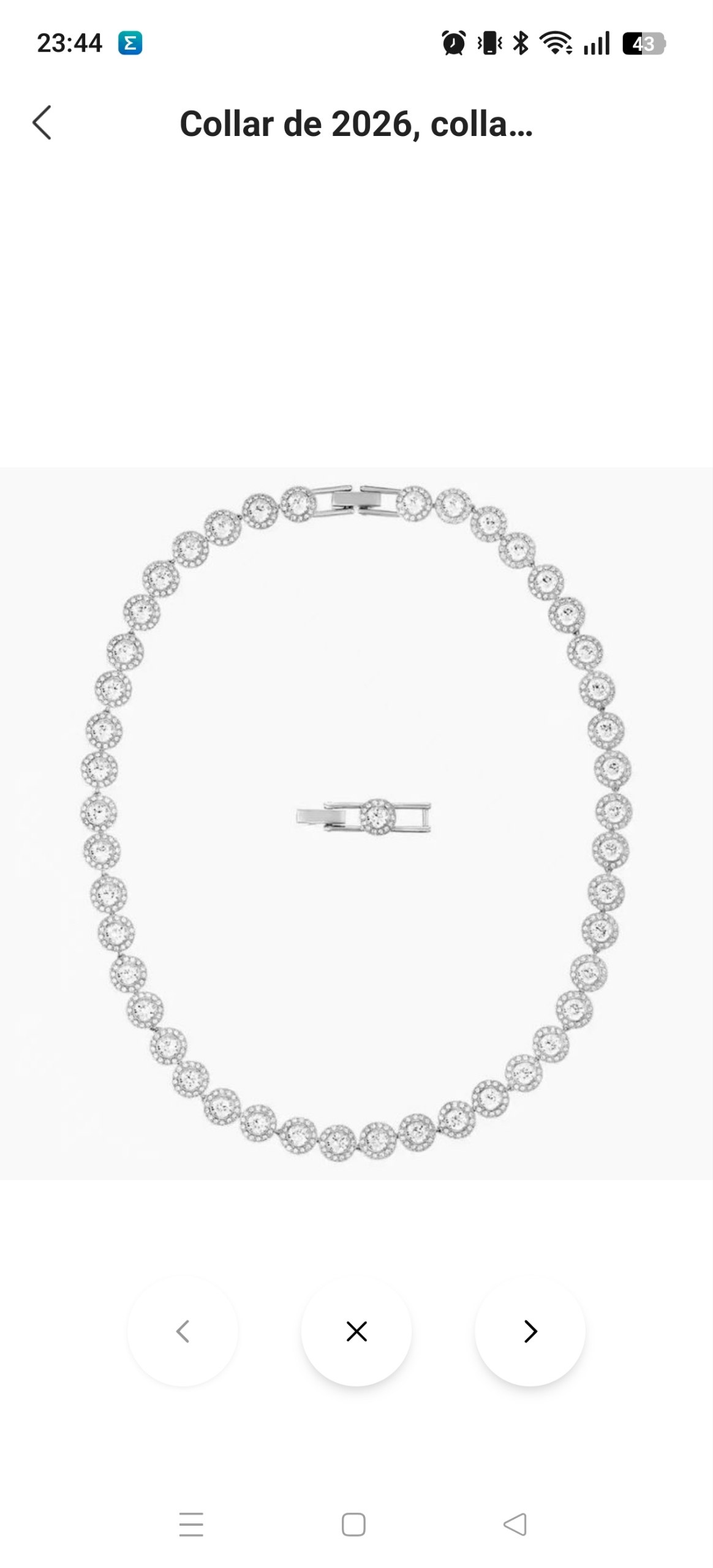 Collar Swarovski 25.36€‼ ✨