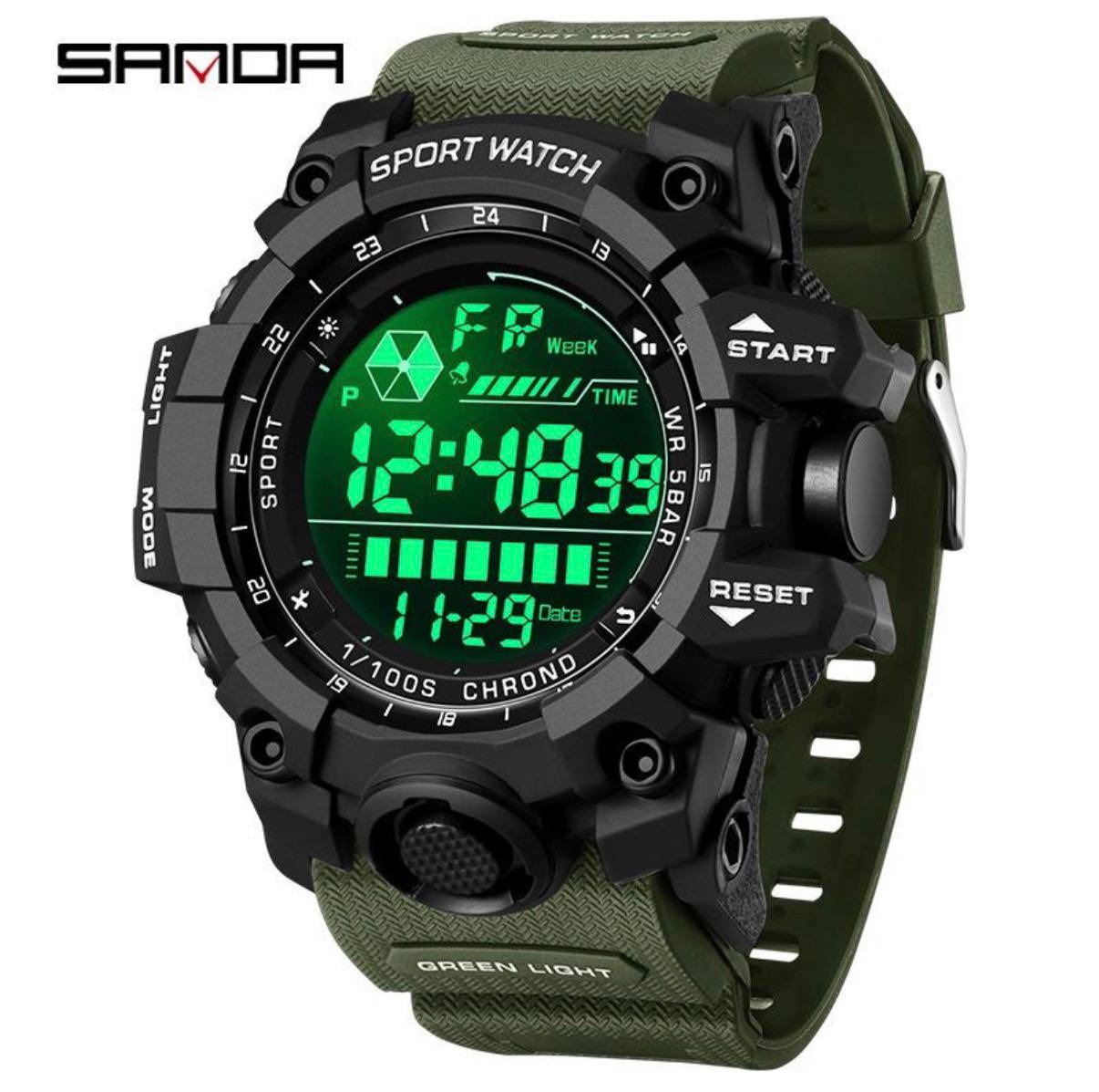 RELOJ DIGITAL TÁCTICO “SANDA” CALIDAD TOP👌 ✨