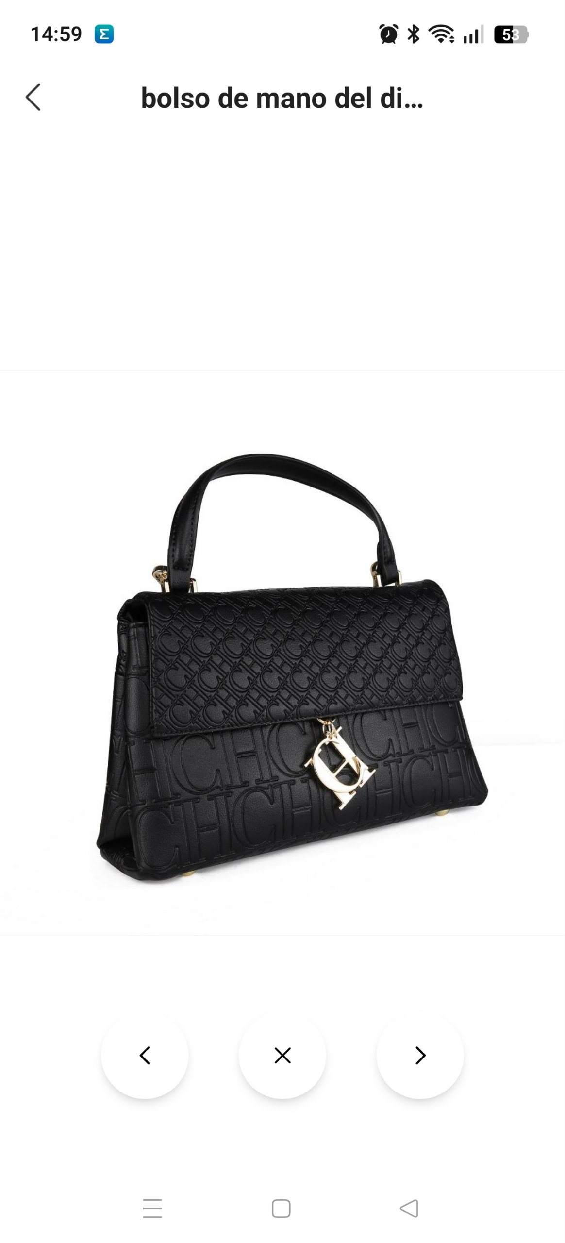 Bolso Carolina Herrera ✨💫 43€ ✨