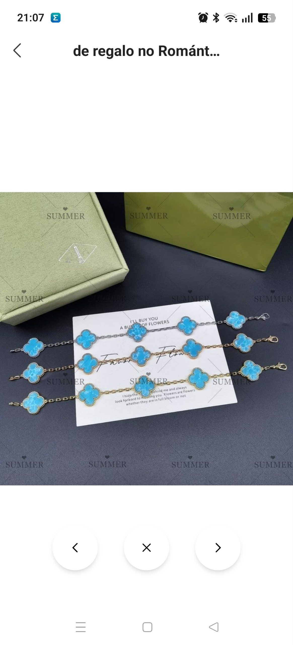 Collar o pulsera Van Cleef desde 5.18€‼ ✨