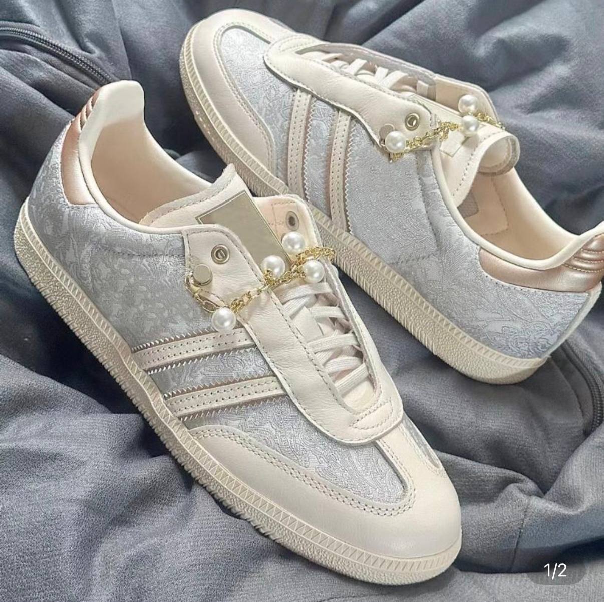 Adidxs samba con cadena abalorios ✨