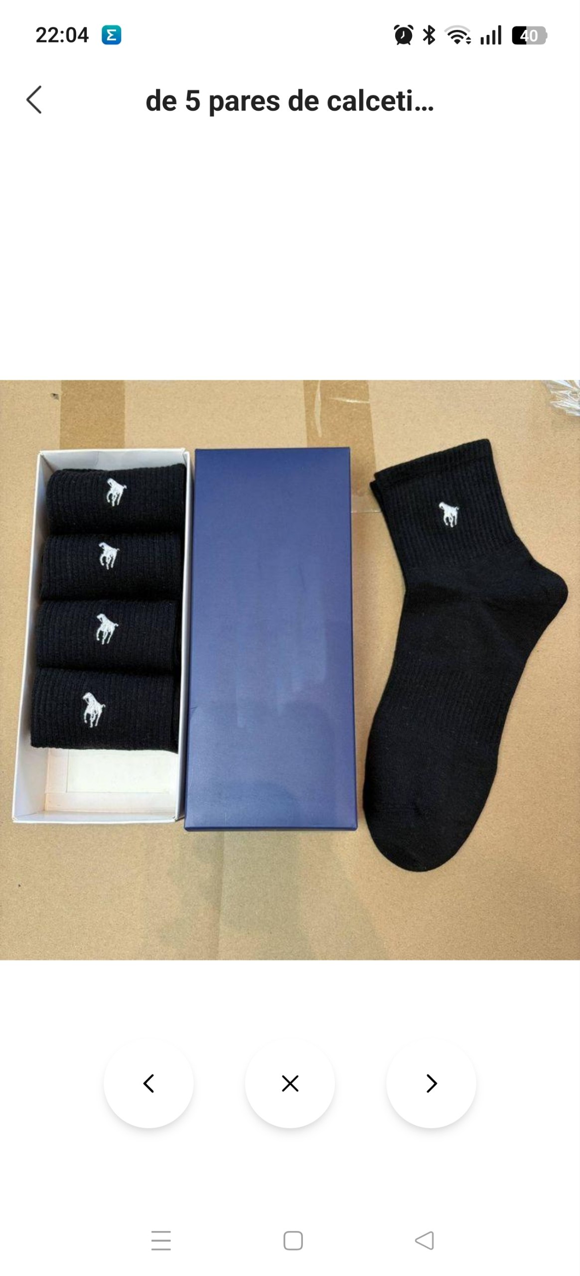 Pack 5 pares calcetines Ralph Lauren 10.84€‼ ✨