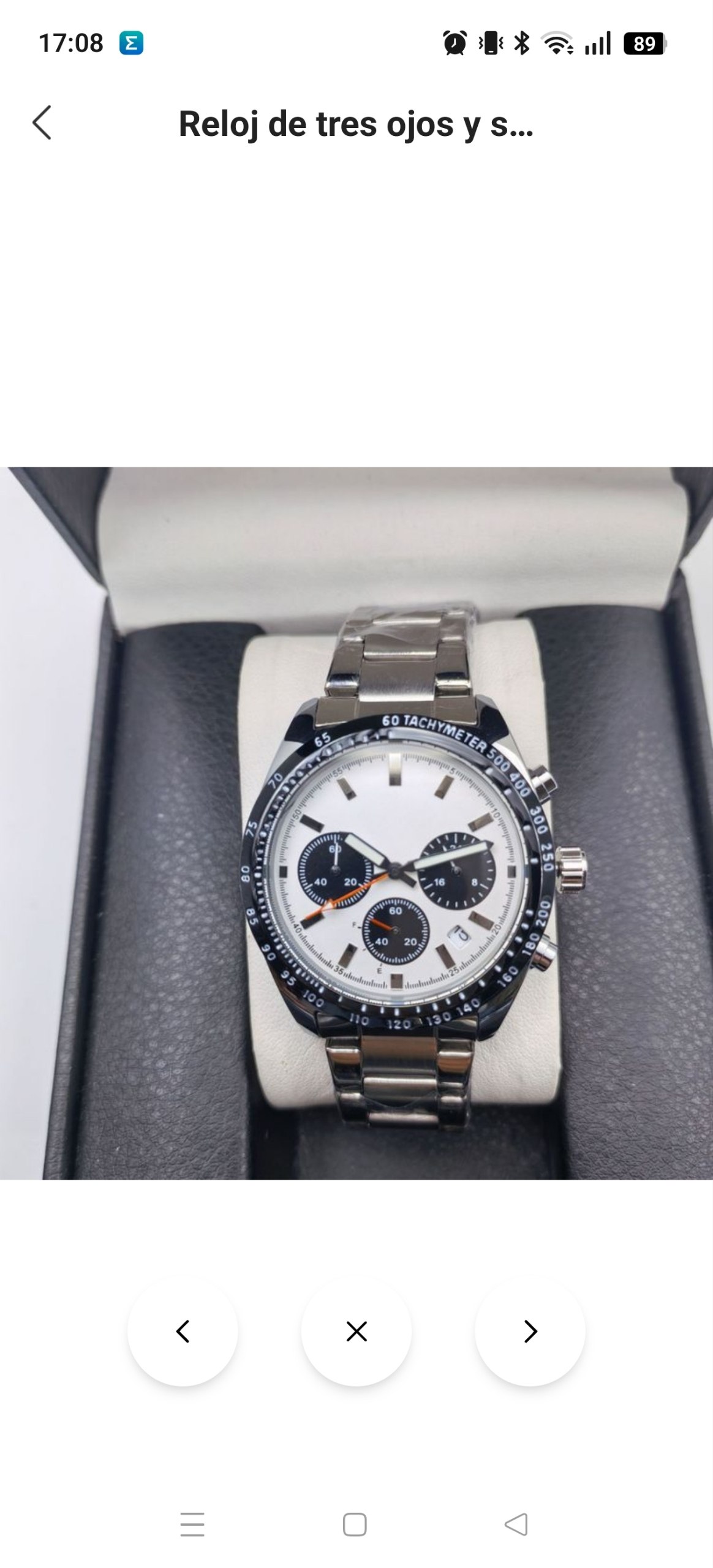 Reloj acero Seiko 9.97€‼ ✨
