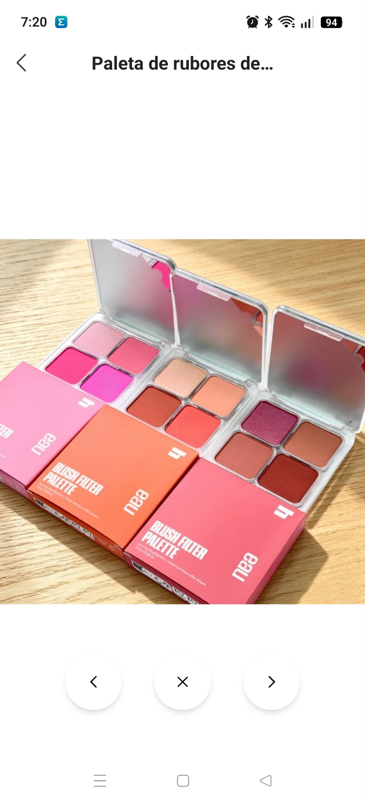 Paleta de coloretes Huda Beauty ✨