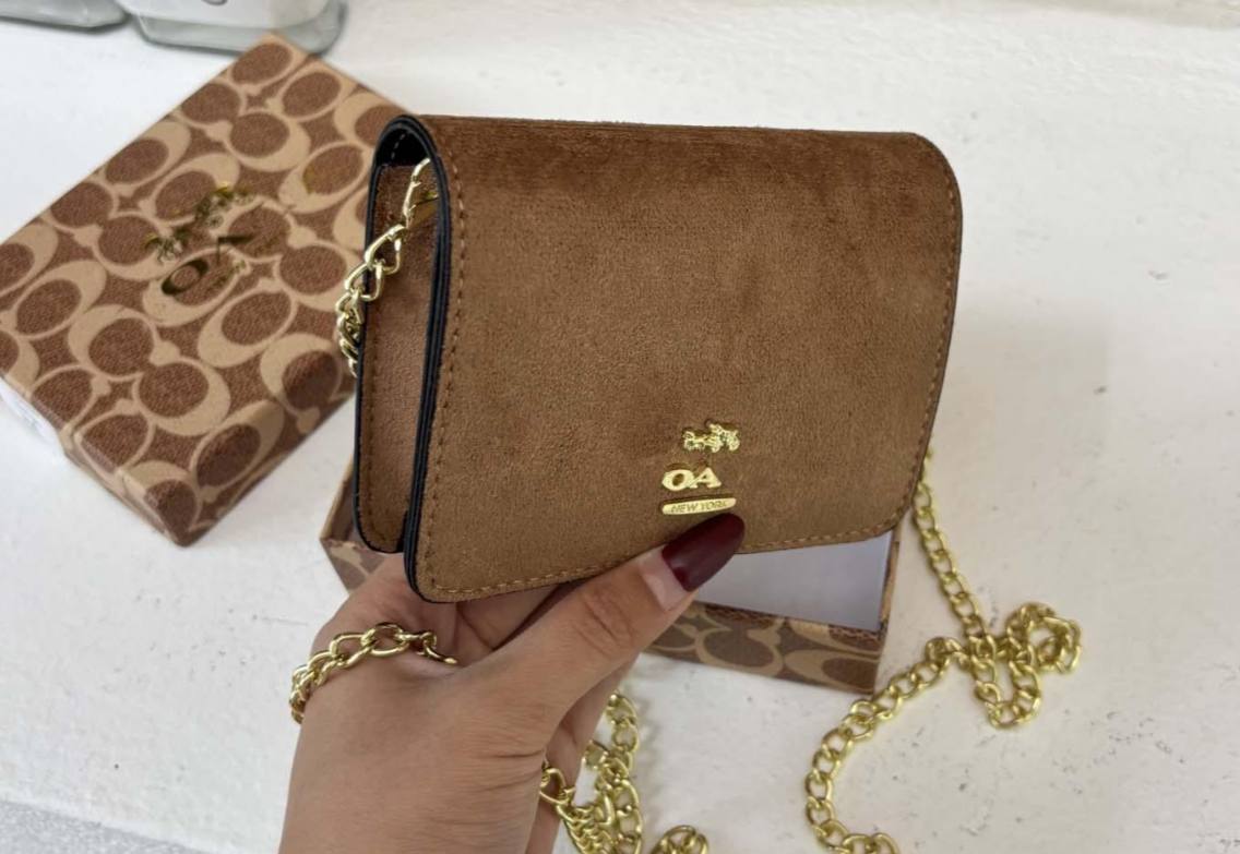 Cxach bolso mini de ante, varios colores ✨