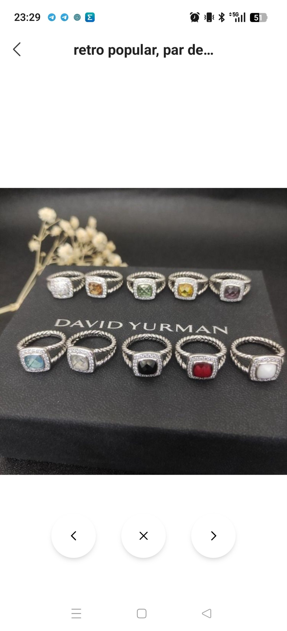 Anillo hombre David Yurman 26.02€‼ ✨