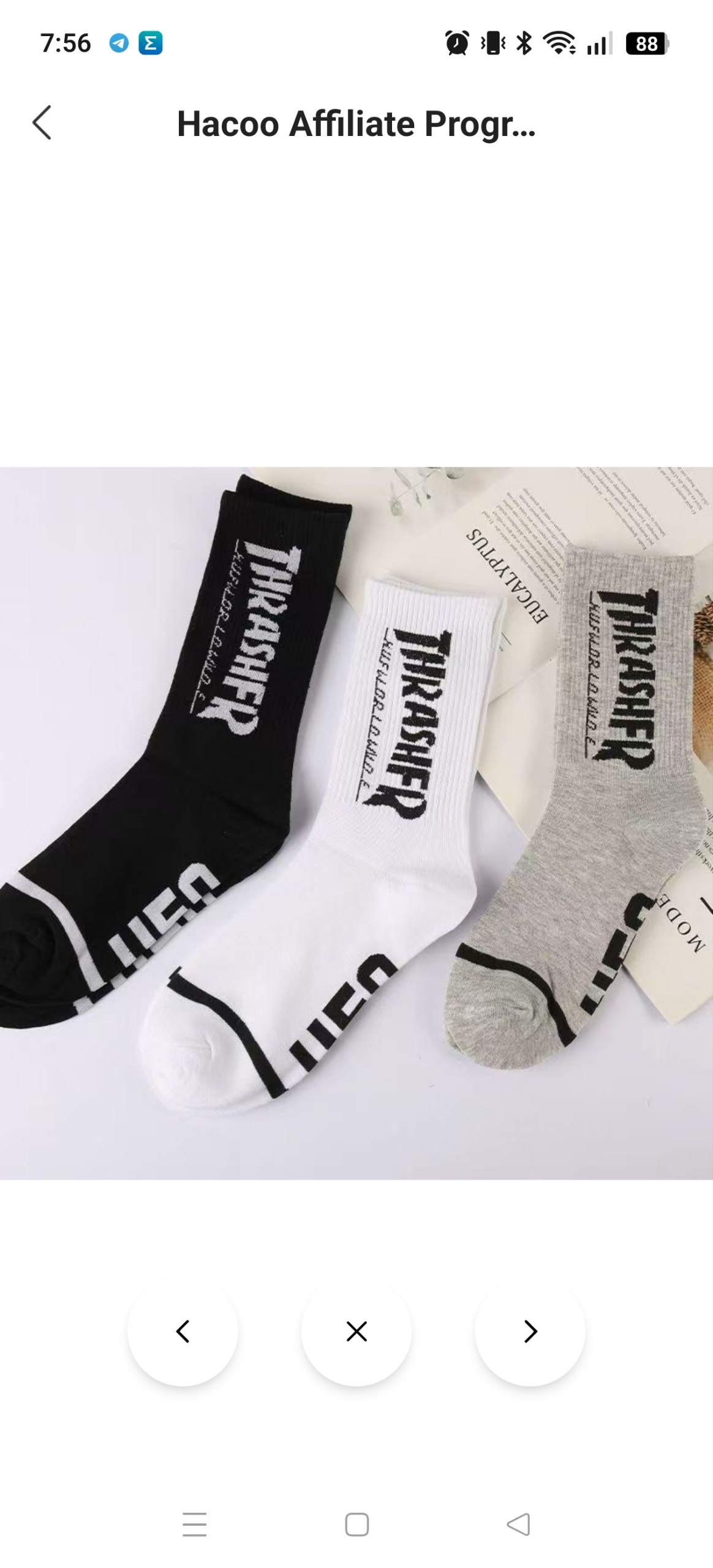 Calcetines Thraser 3.59€‼ ✨