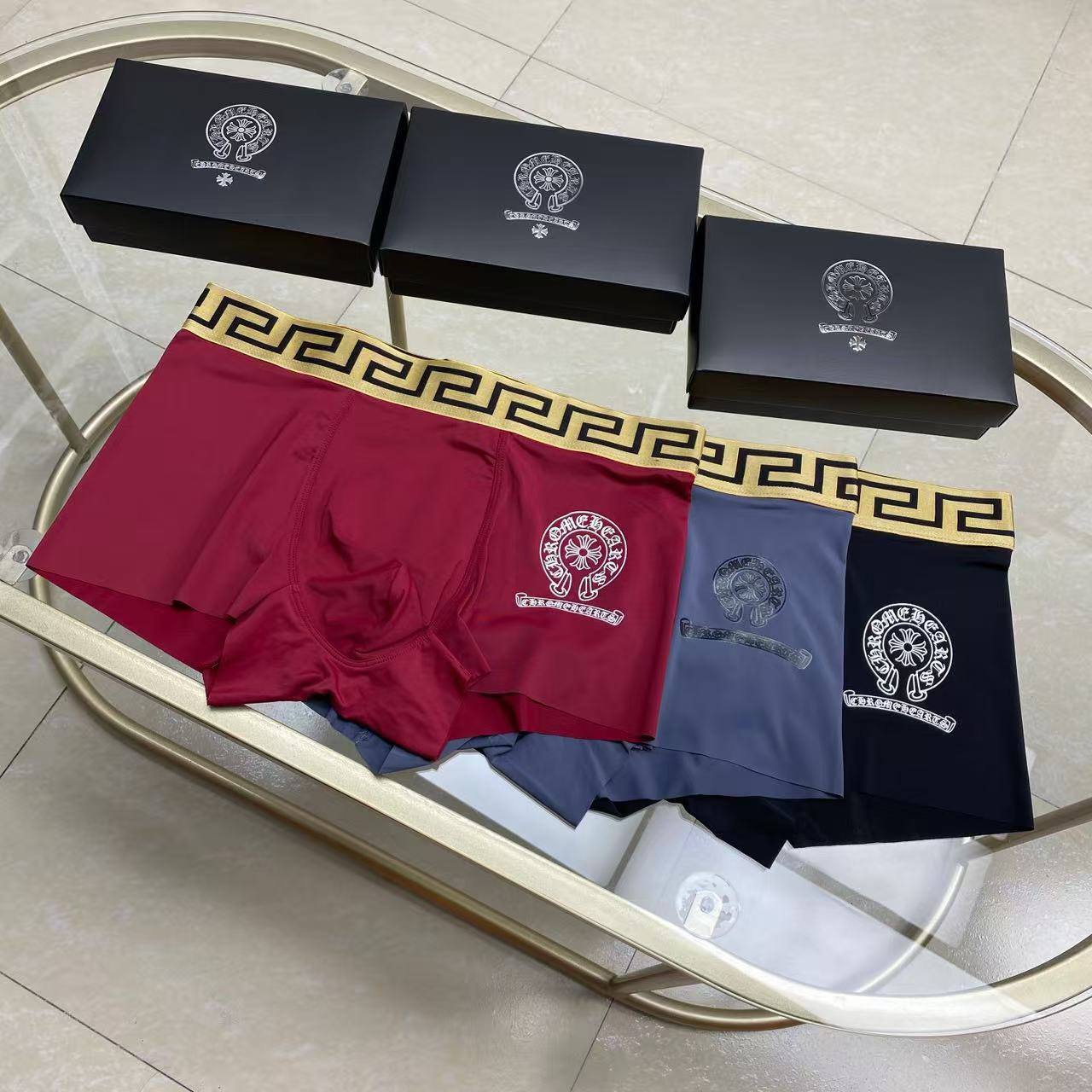 Pack Boxers Chrome Hearts 🆕 ✨