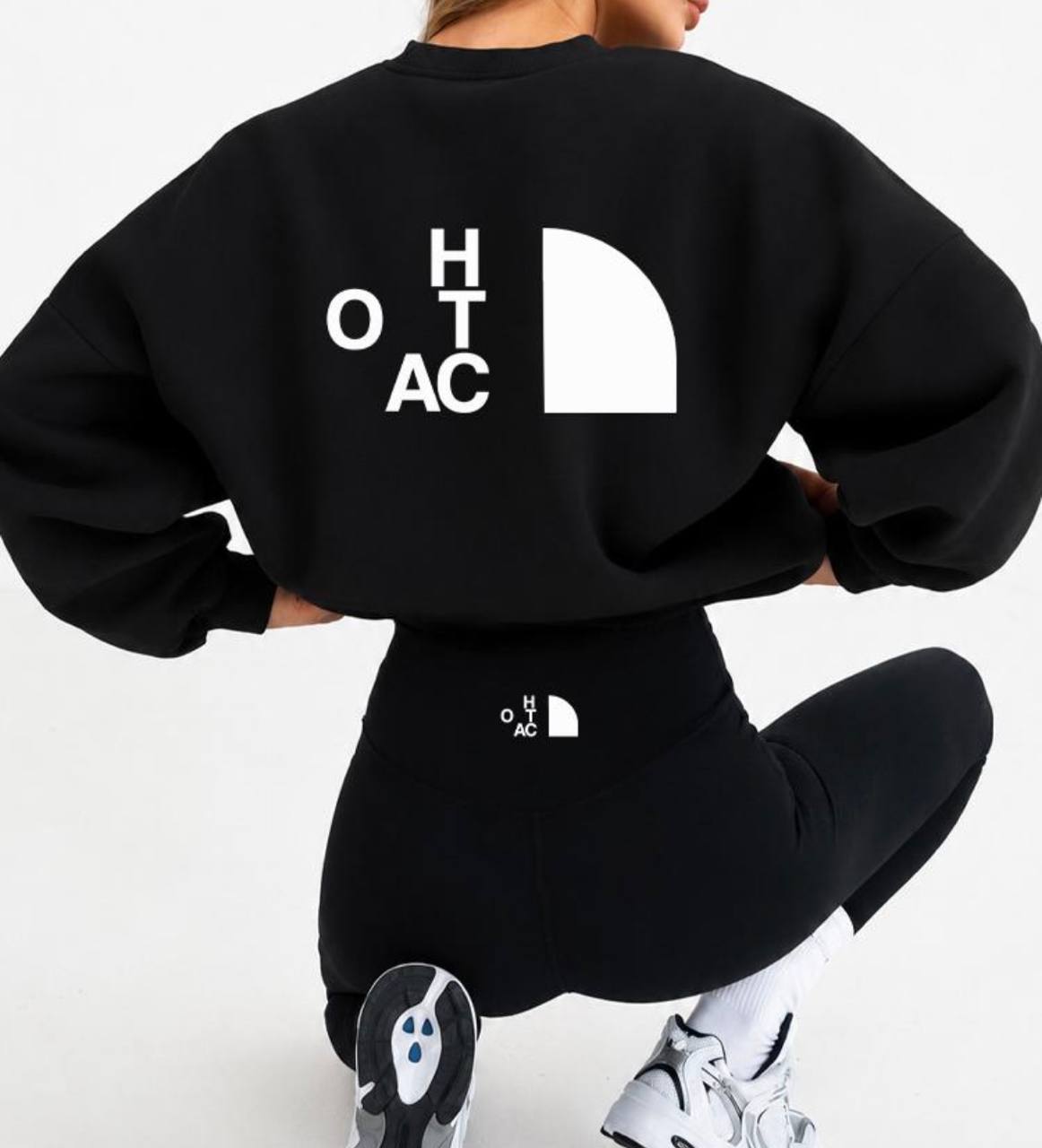 Conjunto The nxrth face, leggins + sudadera ✨