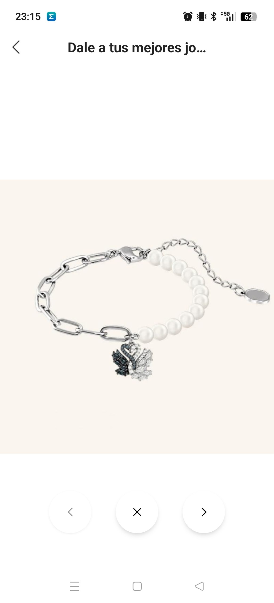 Pulsera Swarovski 19.29€‼ ✨