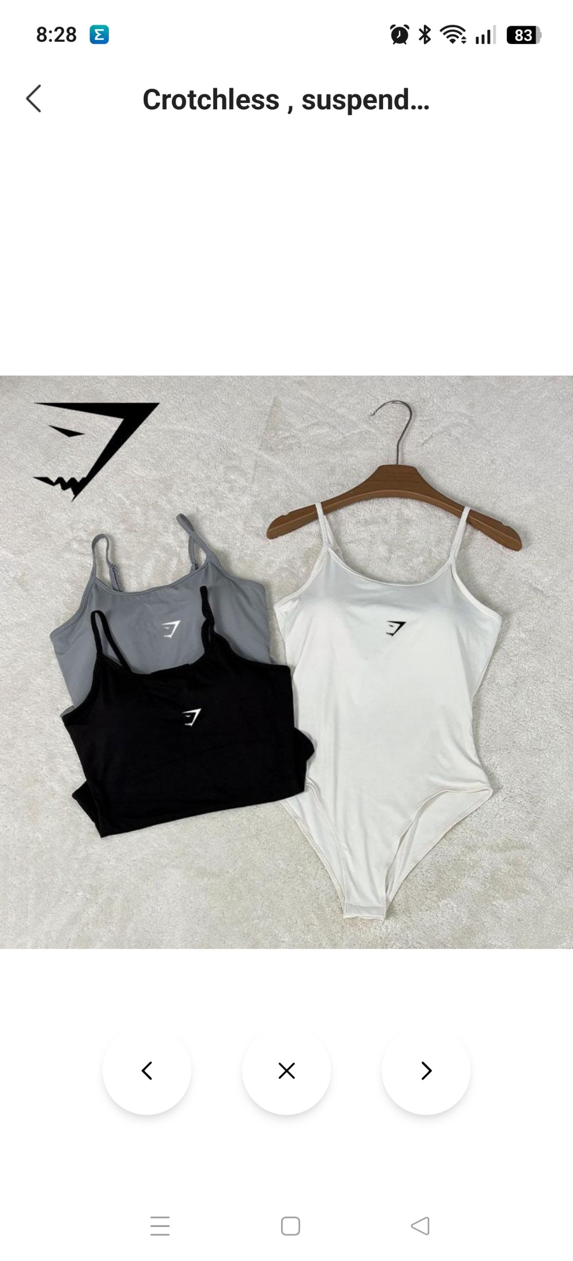 Body Gymshark 13.49€‼ ✨