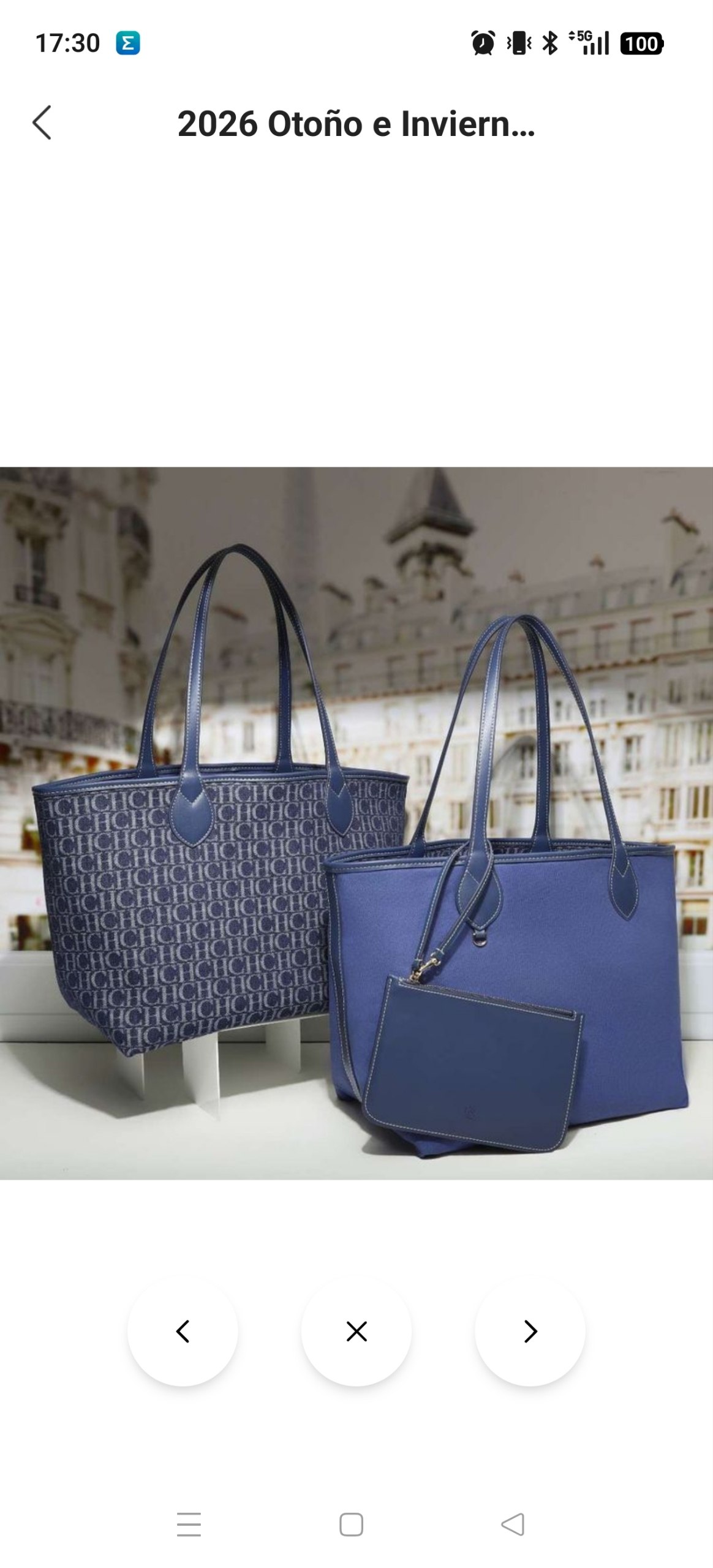 Bolso Carolina Herrera 41.10€‼ ✨
