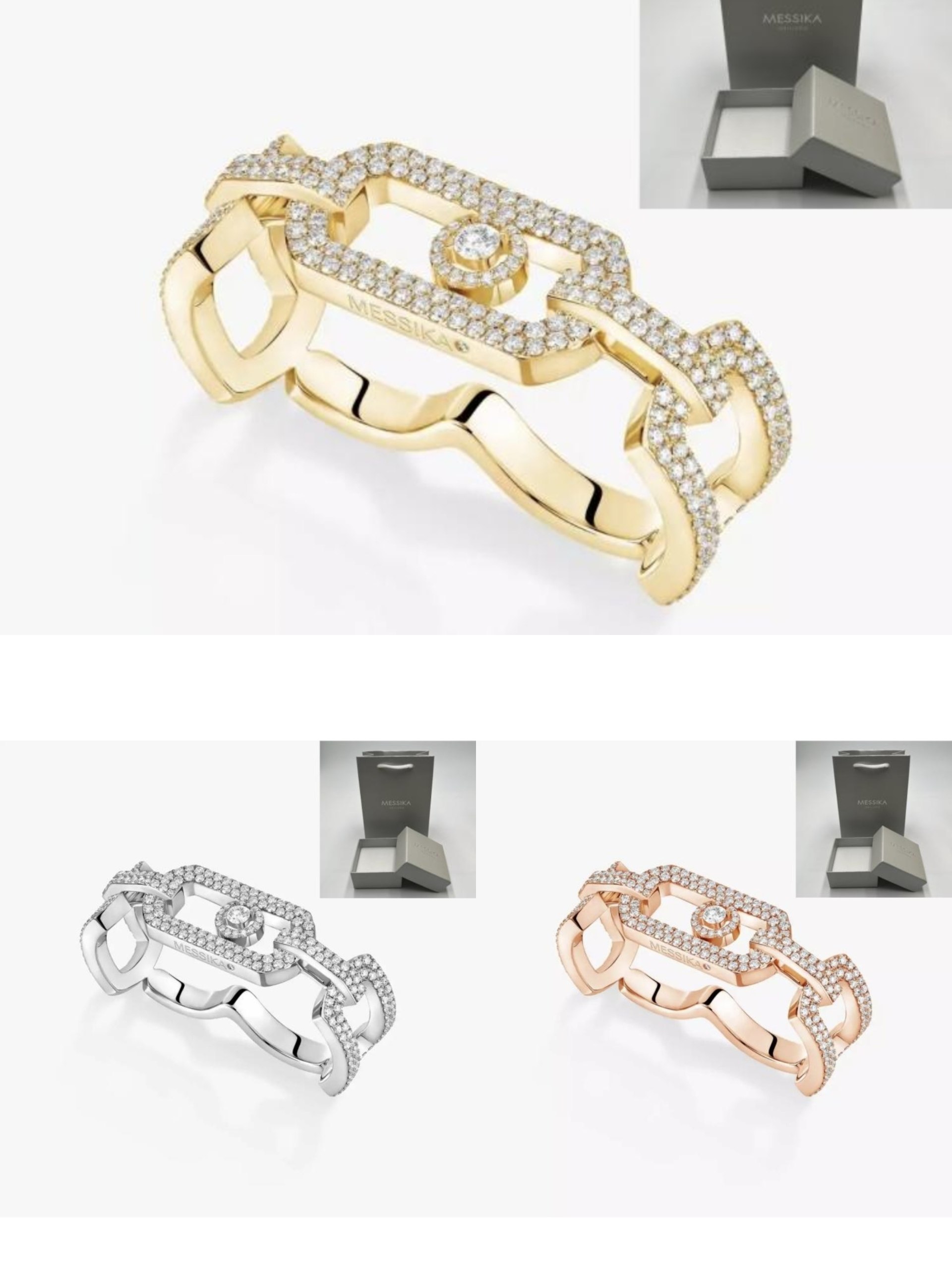 Anillo de 2 dedos Messika ✨💫 ✨