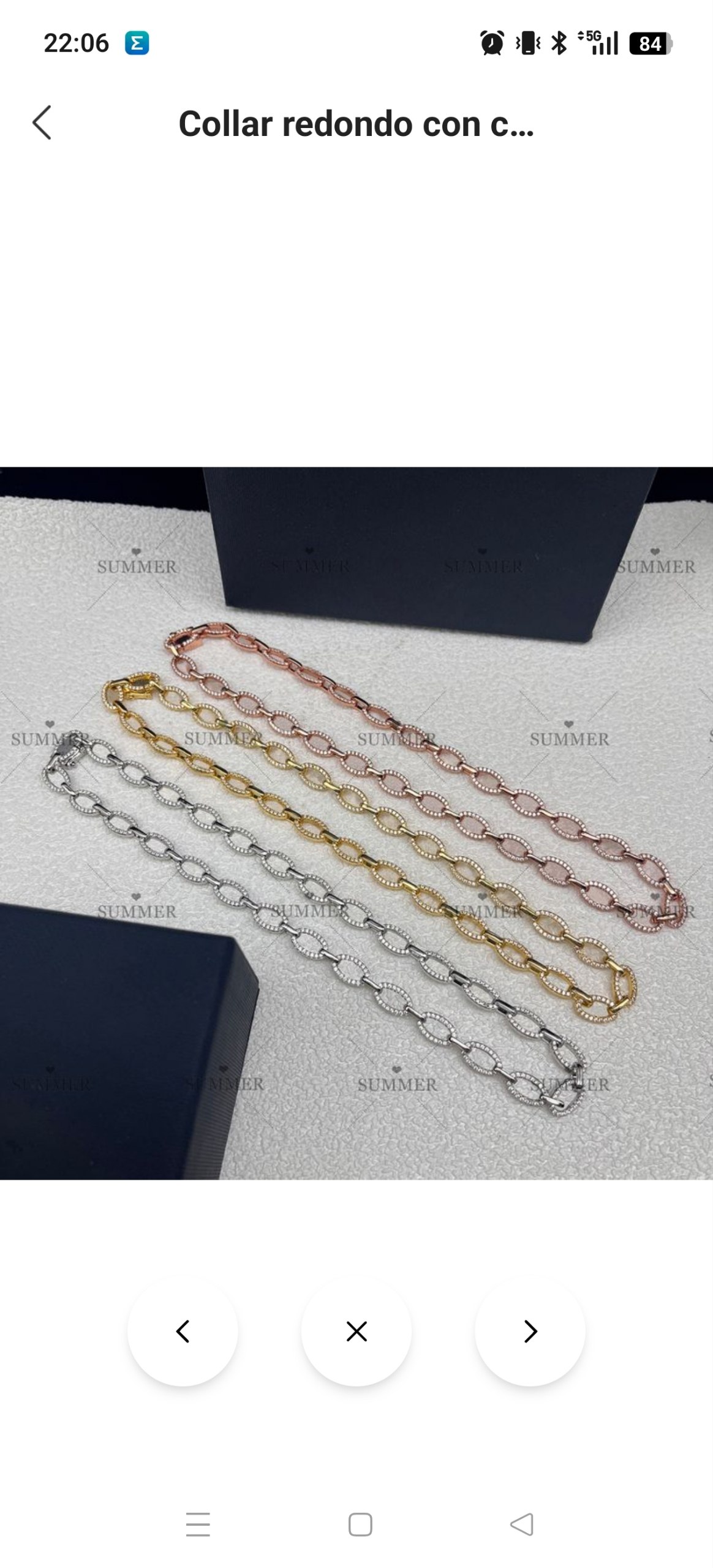 Collar Swarovski 20.32€‼ ✨