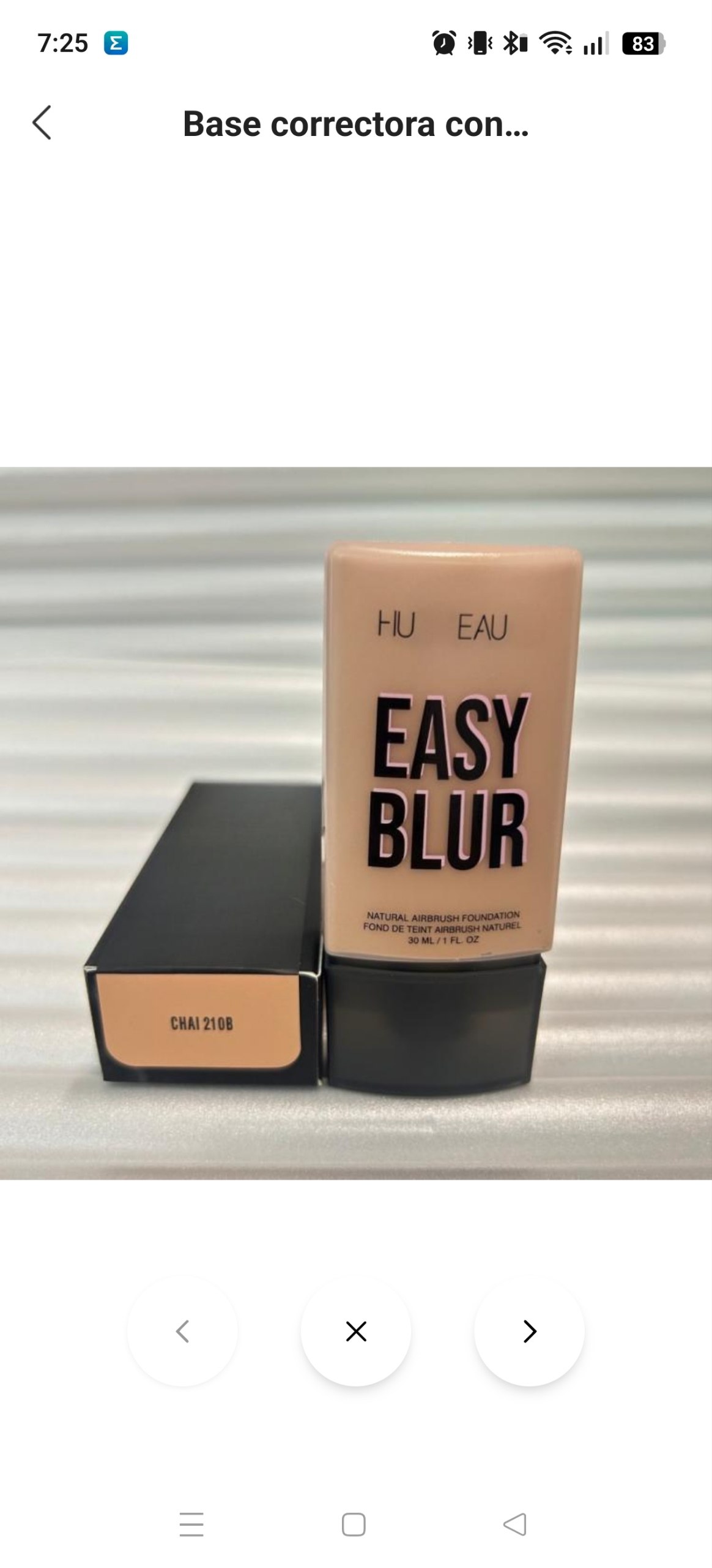 Base maquillaje Huda Beauty 8.47€‼ ✨
