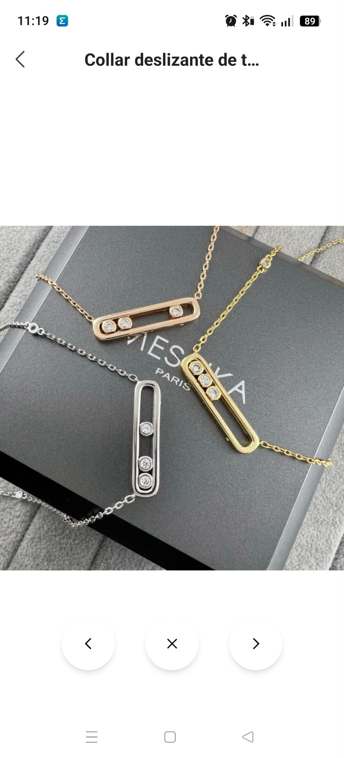 Collar Messika 24.50€‼ ✨