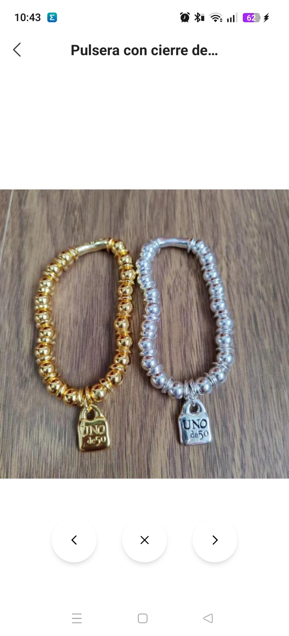 Pulsera Unode50 28.34€‼ ✨
