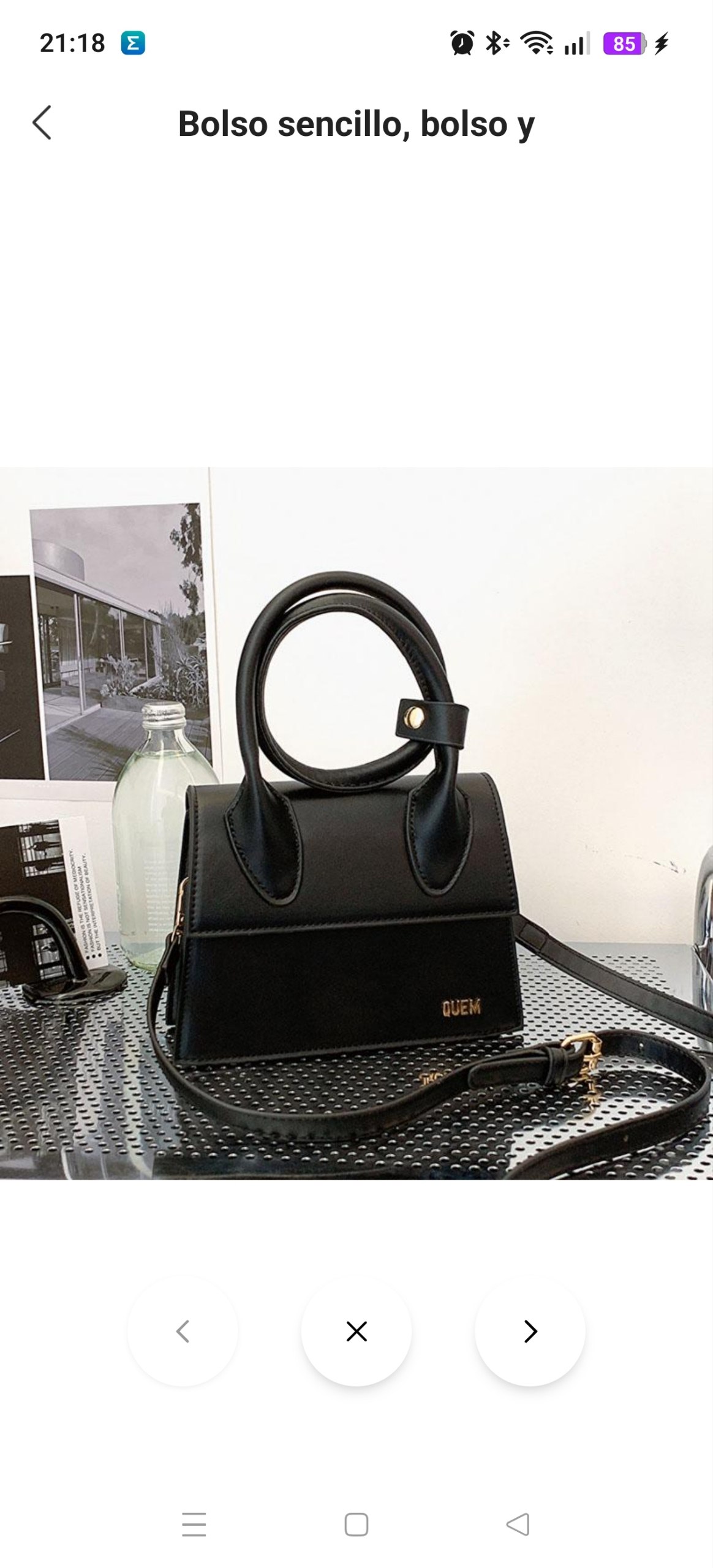 Bolso Jacquemus 12.88€‼ ✨