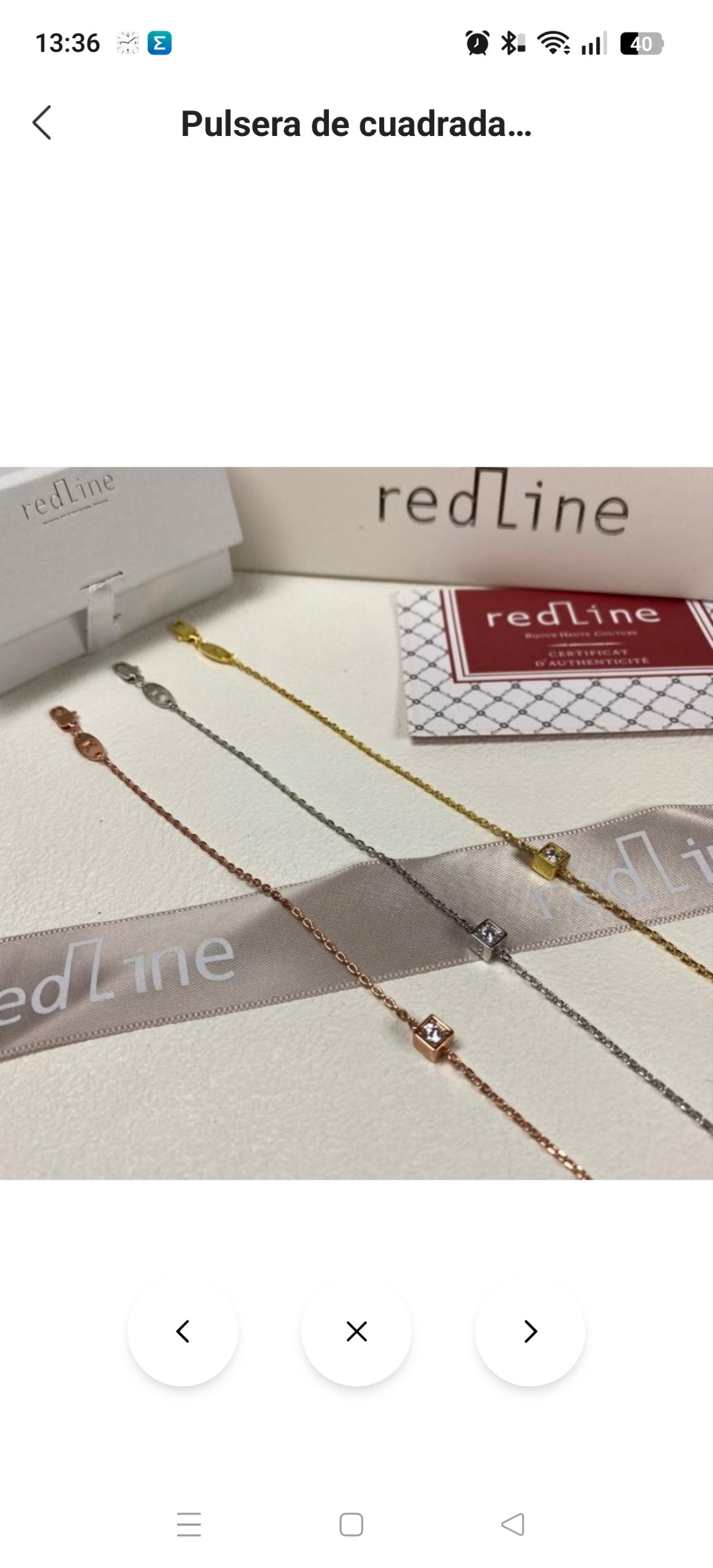Pulsera Redline 23.22€‼ ✨