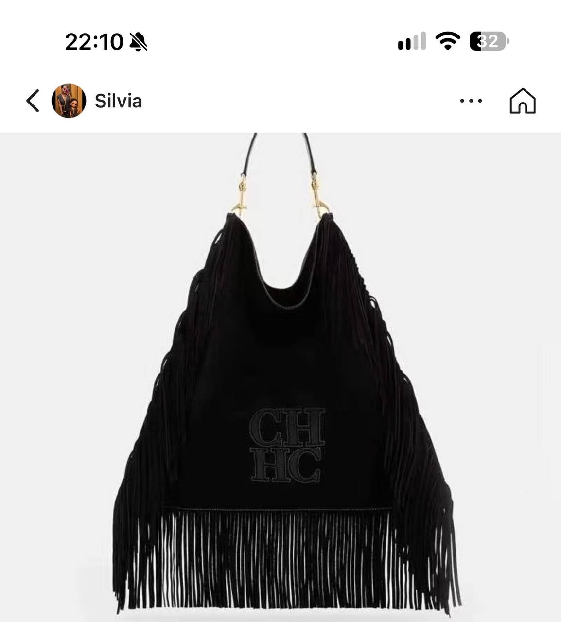 CH bolso flecos ✨